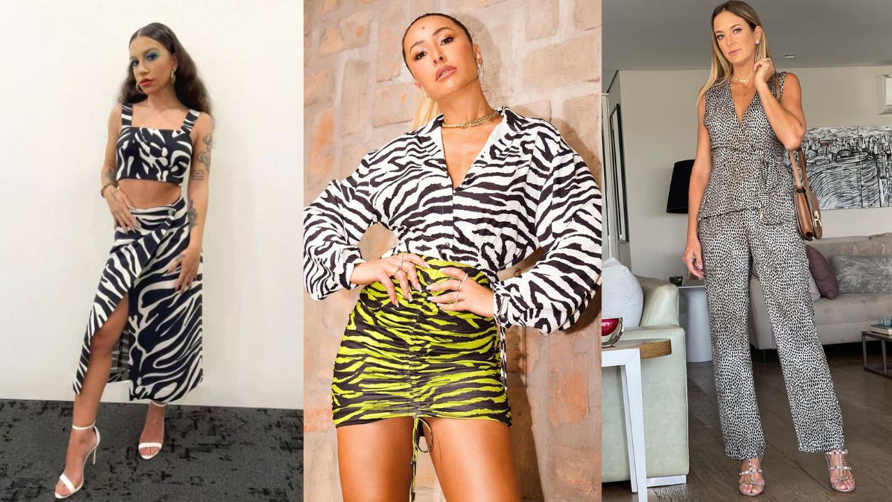 Consultora de moda Camila Cavalcante dá dicas para criar looks autênticos com a estampa animal print