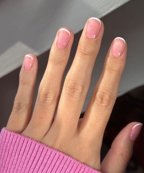 Esmalte rosa bebê 